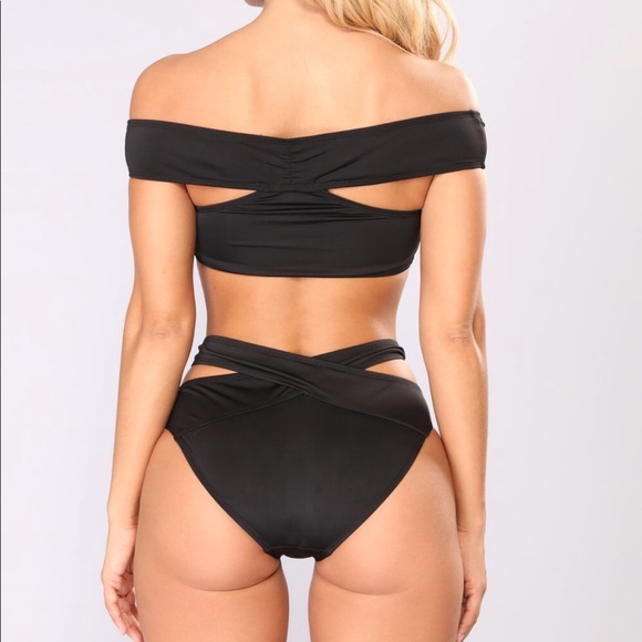 SOLD Off Shoulder Bikini / Two Piece Swimwear - Picture 8 of 8